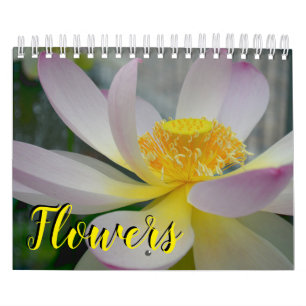 18 Monat Blumen-Kalender Kalender