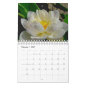18 Monat Blumen-Kalender Kalender (Feb 2027)