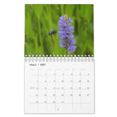 18 Monat Blumen-Kalender Kalender (Mär 2027)