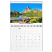 18 Monate landschaftlicher Kalender (Jan 2026)