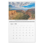 18 Monate landschaftlicher Kalender (Mär 2026)