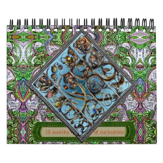 18-monatiger Strange Designs Montage-Kalender Kalender (Titelbild)