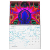 18-Monats-Fraktalkunstkalender Kalender (Mär 2027)