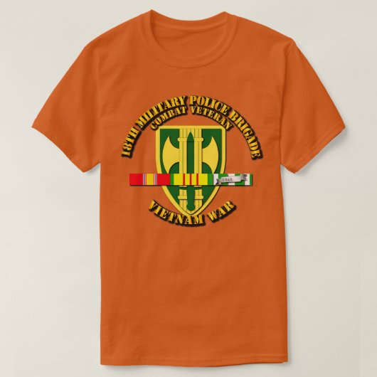 18. MP Bde Vietnamw SVC Ribbons T-Shirt (Design vorne)