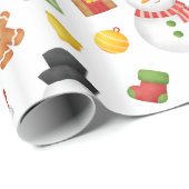 18 Nautical Haven Wrapping Paper "Big Size" Geschenkpapier (Rolleneckpunkt)