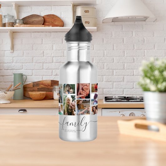 18 Niedlicher FotoCollage-Speicher für die Liebe Edelstahlflasche