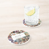 18 Niedlicher FotoCollage-Speicher für die Liebe Getränkeuntersetzer (Seite)