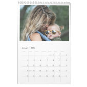 18 Niedlicher FotoCollage-Speicher für die Liebe Kalender (Jan 2026)