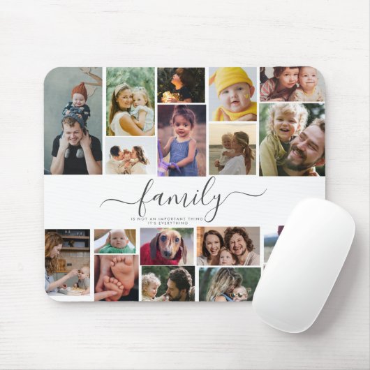 18 Niedlicher FotoCollage-Speicher für die Liebe Mousepad (Mit Mouse)