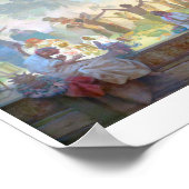 #18 Oath of Omladina Under the Slavic Linden Tree Poster (Ecke)