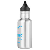 18 oder 24oz Cooke Wasser-Flasche, Silber Edelstahlflasche (Rechts)