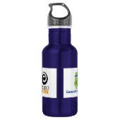 18 oz Wasserflasche RootsTech Ride Along 2026 (Rückseite)
