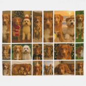 18 Personalisierte Vorlage für FotoCollage Fleecedecke (Vorderseite (Horizontal))