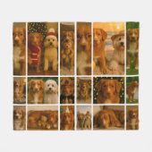 18 Personalisierte Vorlage für FotoCollage Fleecedecke (Vorderseite (Horizontal))