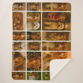 18 Personalisierte Vorlage für FotoCollage Sherpadecke (Vorderseite)