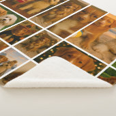 18 Personalisierte Vorlage für FotoCollage Sherpadecke (3/4)