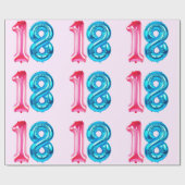 18 Pink Wrapping Paper Geschenkpapier (Flach)