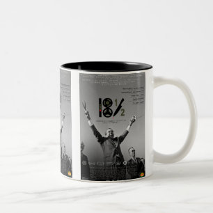 18½ Poster-Tasse Zweifarbige Tasse