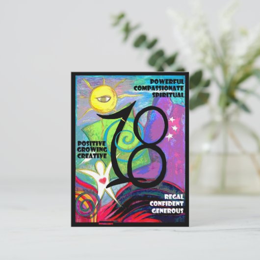 18 Postkarte (Stehend Vorderseite)