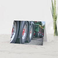 18-Rad-Lastkraftwagenfahrer Geburtstag