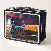 18 Radlunchbox Metall Brotdose (Vorderseite)