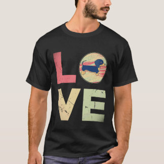 18 Retro Vintage Dachshund-Hundemutter-Geschenke D T-Shirt