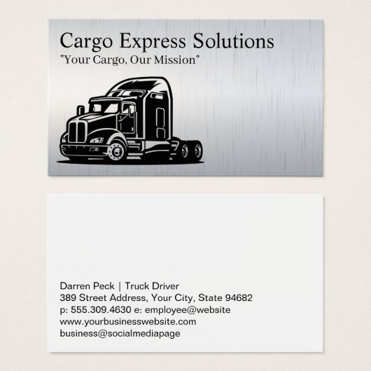 18 Rolllastwagen | Frachtbeförderung (Vorne & Hinten)