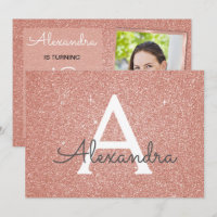 18. Sparkle Rose Gold Blush Pink Foto