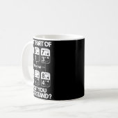 18 Speed What Don't You Understand Funny Truck Dri Kaffeetasse (Vorderseite Links)