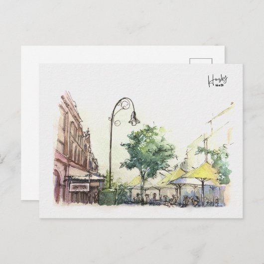 18 : Steine 2 Postkarte (Vorne/Hinten)