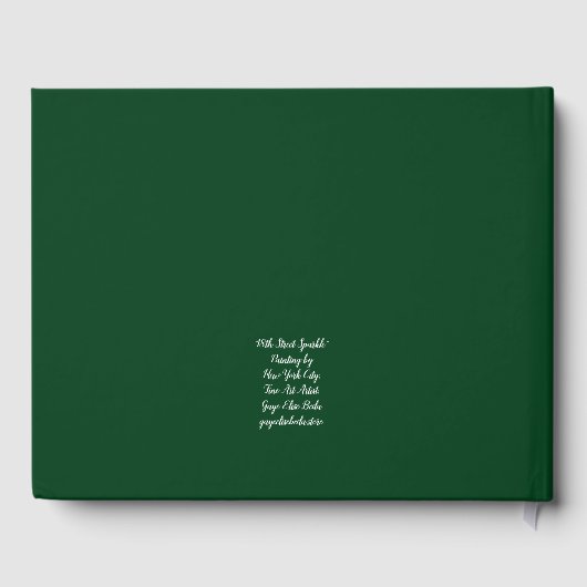 18. Street Sparkle Gästebuch (Rückseite)