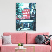 18. Street Sparkle Leinwanddruck (Insitu (Wohnzimmer))