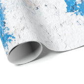 18 Text an der Wand Geschenkpapier (Rolleneckpunkt)