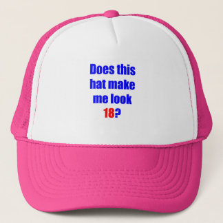 18 tut diesen Hut Truckerkappe