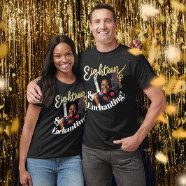 18. und bezaubernde 18. Geburtstagskarte T-Shirt