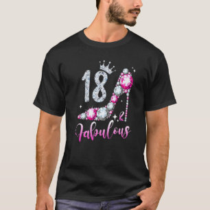 18 und fabelhafte 18. Geburtstagsschuhe T-Shirt