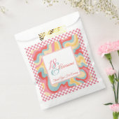 18 und Phantastisch Pink Groovy Karo Geburtstag Geschenktütchen (Versiegelt)