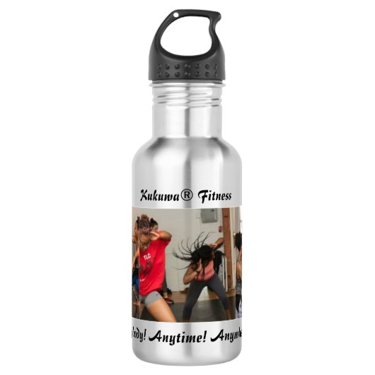 18 Unze-Wasser-Flasche - alle Farben Edelstahlflasche (Vorderseite)