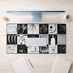 18 (von Dreißig) Kandinsky Schreibtischunterlage