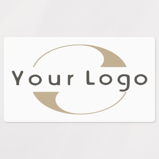 18 Wasserfeste Aufkleber Firma Logo Wasserflasche (Design 2)