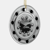 18 Wheelin' Keramik Ornament (Rechts)