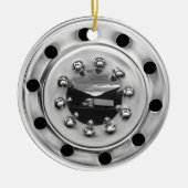 18 Wheelin' Keramik Ornament (Vorne)