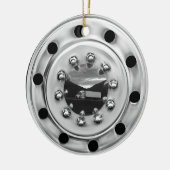 18 Wheelin' Keramik Ornament (Links)