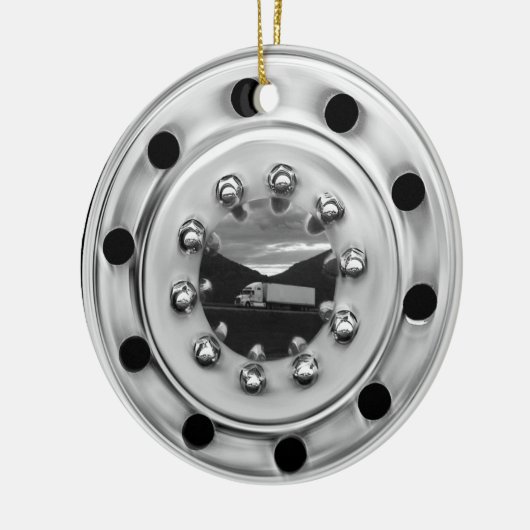 18 Wheelin' Keramik Ornament (Links)