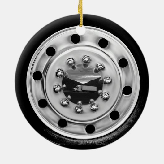 18 Wheelin' Keramik Ornament (Hinten)