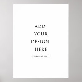 18"x24" (45x61cm) Beschriftung/Anschlagwerbung Poster