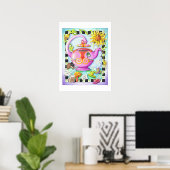 18"x24" ARCHIVALDRUCKER - MAD ÜBER TEA-PARTY Poster (Heimbüro)