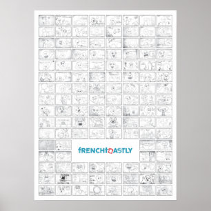 18" x 24" 120 Tage projektieren Plakat, Poster