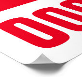 18" x 24" Ferienwohnung für mieten Papierplakat Poster (Ecke)