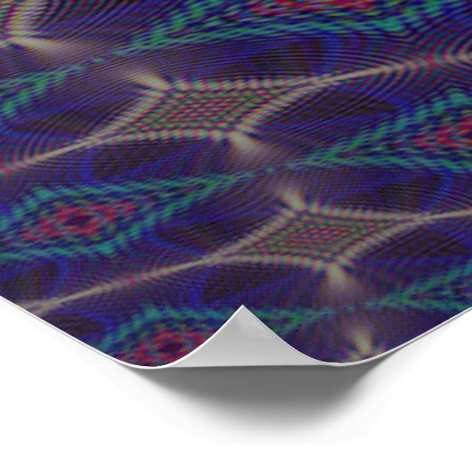 18 x 24 Interferenz Poster (Ecke)